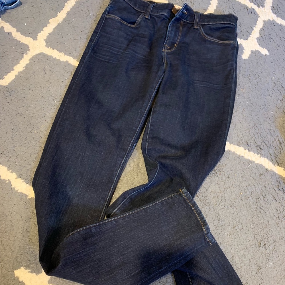 J Brand super skinny drank blue jeans